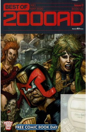 Best of 2000 A.D. (2nd Series) 0 published by Rebellion with cover art by Glenn Fabry