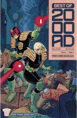 Best of 2000 A.D. (2nd Series) FCBD 2025 published by Rebellion