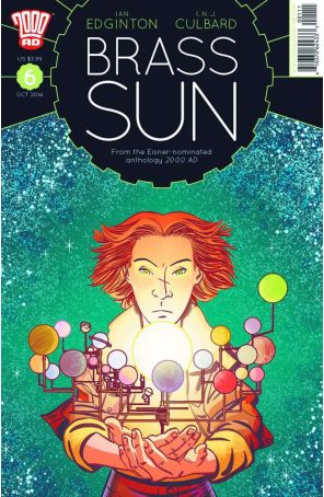 Brass Sun 6 published by Rebellion with cover art by I.N.J. Culbard