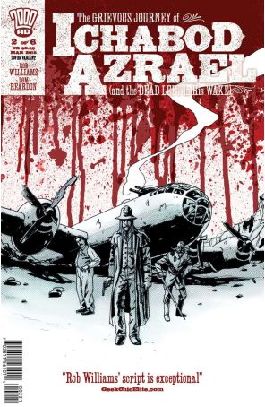 The Grievous Journey of Ichabod Azrael (and the Dead Left in His Wake) 2A published by Rebellion with cover art by Dom Reardon