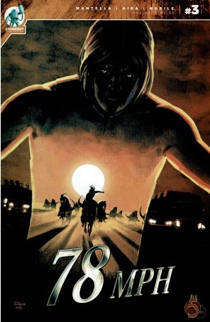 78 MPH 3 published by Red 5 with cover art by German Peralta