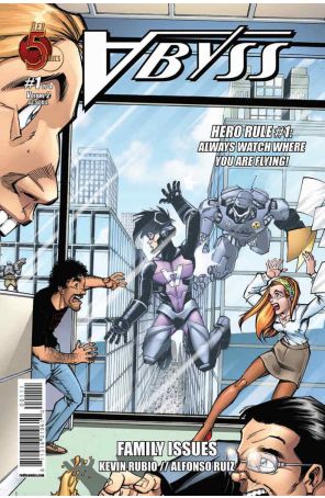 Abyss: Family Issues 1 published by Red 5 with cover art by Alfonso Ruiz