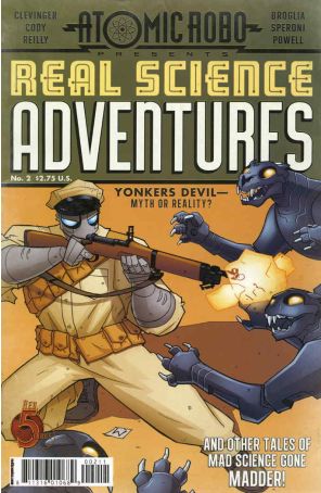 Atomic Robo Presents Real Science Adventures 2 published by Red 5 with cover art by Scott Wegener