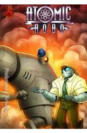Atomic Robo and the Deadly Art of Science 4 published by Red 5 with cover art by Scott Wegener