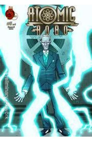 Atomic Robo and the Deadly Art of Science 5 published by Red 5 with cover art by Scott Wegener