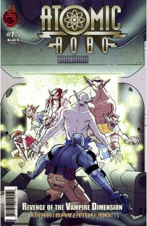 Atomic Robo: Revenge of the Vampire Dimension 1 published by Red 5 with cover art by Scott Wegener