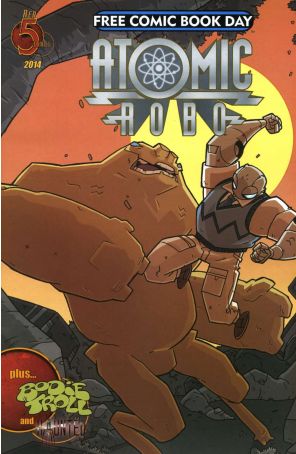 Atomic Robo/Bodie Troll/Haunted FCBD 2014 published by Red 5