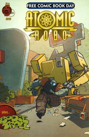Atomic Robo/Bodie Troll 1 published by Red 5 with cover art by Scott Wegener