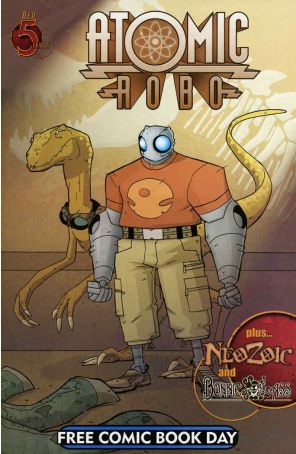 Atomic Robo/Neozoic/Bonnie Lass 1 published by Red 5 with cover art by Scott Wegener