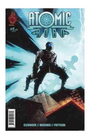 Atomic Robo 1 (3rd) published by Red 5 with cover art by Michael Avon Oeming