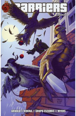 Carriers 2B published by Red 5 with cover art by Martin Montiel