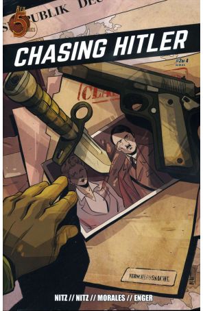 Chasing Hitler 2 published by Red 5 with cover art by Jethro Morales