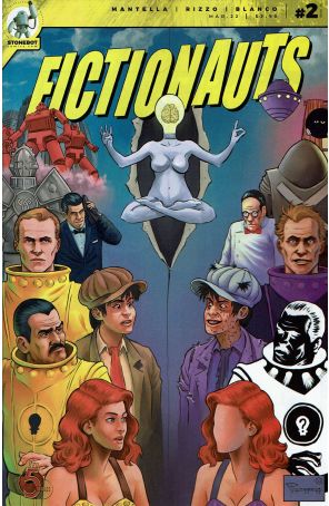Fictionauts 2 published by Red 5 with cover art by Alvaro Papagiani