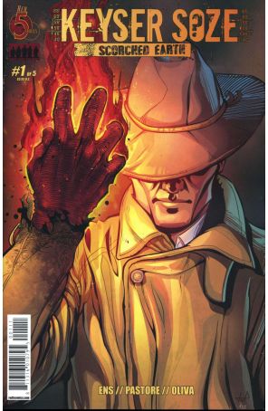 Keyser Soze: Scorched Earth 1 published by Red 5 with cover art by Livia Pastore