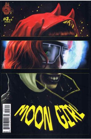 Moon Girl (2nd Series) 3 published by Red 5 with cover art by The Rahzzah