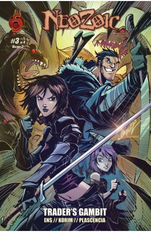 Neozoic: Trader's Gambit 3 published by Red 5 with cover art by J. Korim