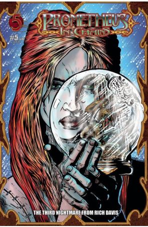Prometheus in Chains 5 published by Red 5 with cover art by Les Garner