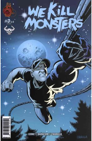 We Kill Monsters 3 published by Red 5 with cover art by Brian Churilla