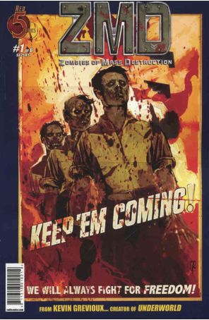 ZMD: Zombies of Mass Destruction 1 published by Red 5 with cover art by Paul Ballard