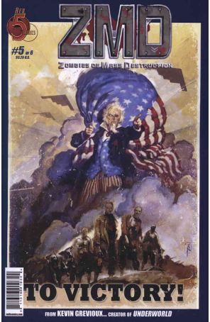 ZMD: Zombies of Mass Destruction 5 published by Red 5 with cover art by Paul Ballard