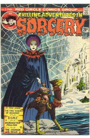 Chilling Adventures in Sorcery 5 published by Red Circle with cover art by Gray Morrow