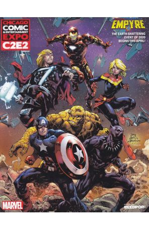 C2E2 Convention Guide 2020 published by Reedpop with cover art by Ryan Stegman