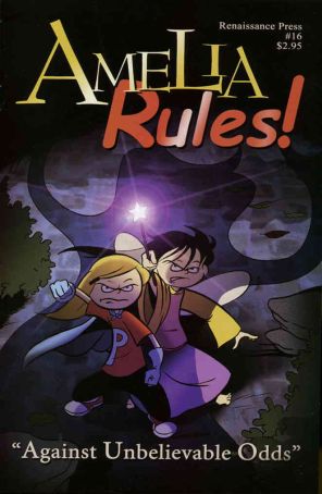Amelia Rules 16 published by Renaissance with cover art by Jimmy Gownley