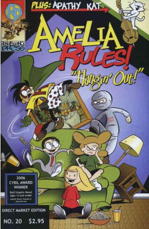 Amelia Rules 20 published by Renaissance with cover art by Jimmy Gownley