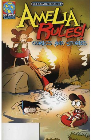 Amelia Rules FCBD 2008 published by Renaissance with cover art by Jimmy Gownley