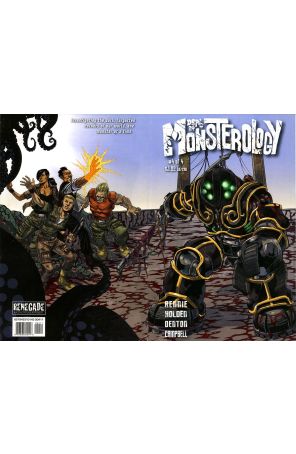 Department of Monsterology 4 published by Renegade Arts with cover art by P. J. Holden