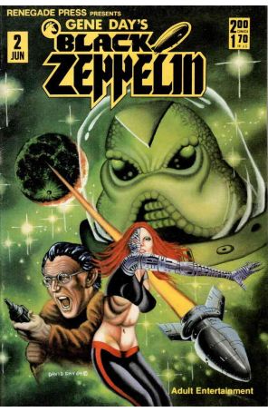 Black Zeppelin (Gene Day's) 2 published by Renegade with cover art by David Day