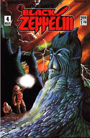 Black Zeppelin (Gene Day's) 4 published by Renegade with cover art by Gene Day