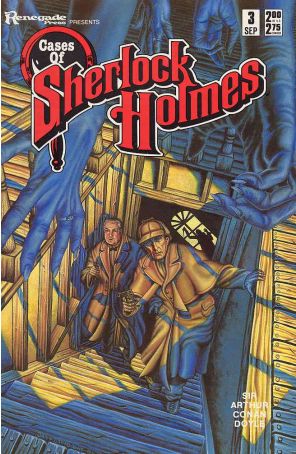Cases of Sherlock Holmes 3 published by Renegade with cover art by Dan Day