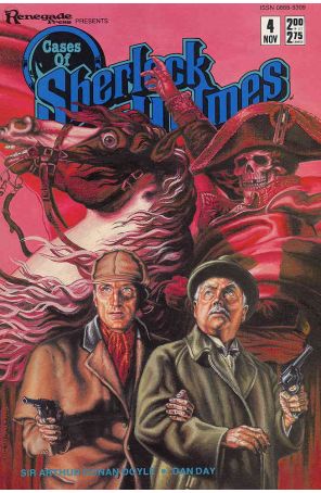 Cases of Sherlock Holmes 4 published by Renegade with cover art by Dan Day