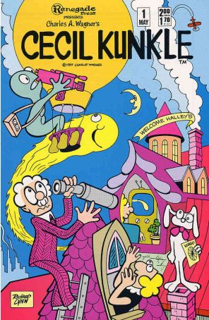 Cecil Kunkle (Charles A. Wagner's) 1 published by Renegade with cover art by Richard Lynn