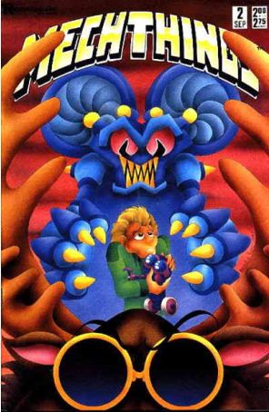 Mechthings 2 published by Renegade with cover art by Brad W. Foster