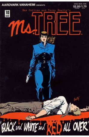 Ms. Tree 10 published by Aardvark-Vanaheim with cover art by Terry Beatty