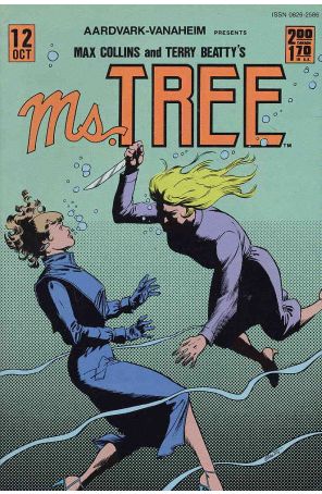 Ms. Tree 12 published by Aardvark-Vanaheim with cover art by Terry Beatty