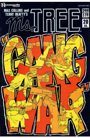Ms. Tree 20 published by Renegade with cover art by Terry Beatty