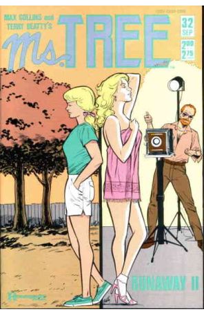 Ms. Tree 32 published by Renegade with cover art by Terry Beatty