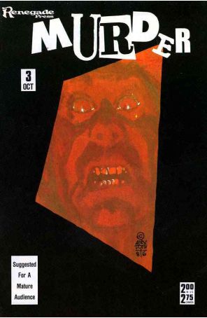 Murder 3 published by Renegade with cover art by Alex Toth