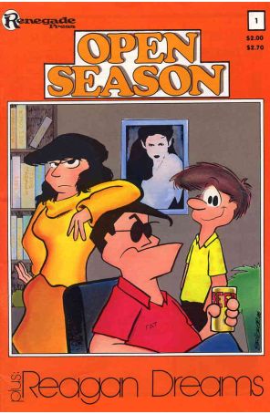 Open Season 1 published by Renegade with cover art by Jim Bricker