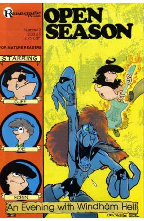 Open Season 2 published by Renegade with cover art by Jim Bricker