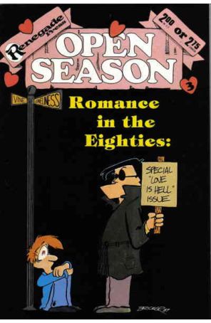 Open Season 3 published by Renegade with cover art by Jim Bricker