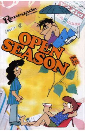 Open Season 4 published by Renegade with cover art by Jim Bricker