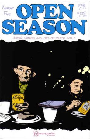 Open Season 5 published by Renegade with cover art by Jim Bricker