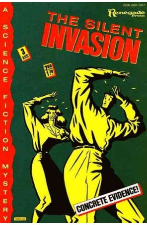 The Silent Invasion 3 published by Renegade with cover art by Michael Cherkas
