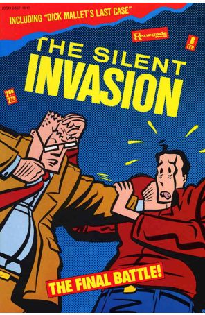 The Silent Invasion 6 published by Renegade with cover art by Michael Cherkas