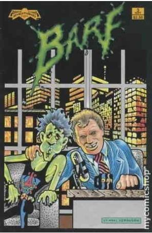 Barf 3 published by Revolutionary with cover art by Lyndal Ferguson
