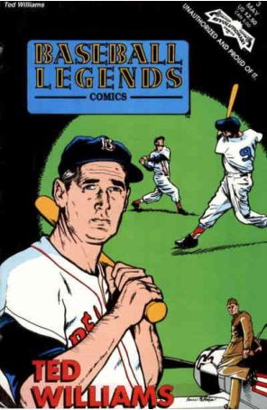 Baseball Legends 3 published by Revolutionary with cover art by Kevin McMahon